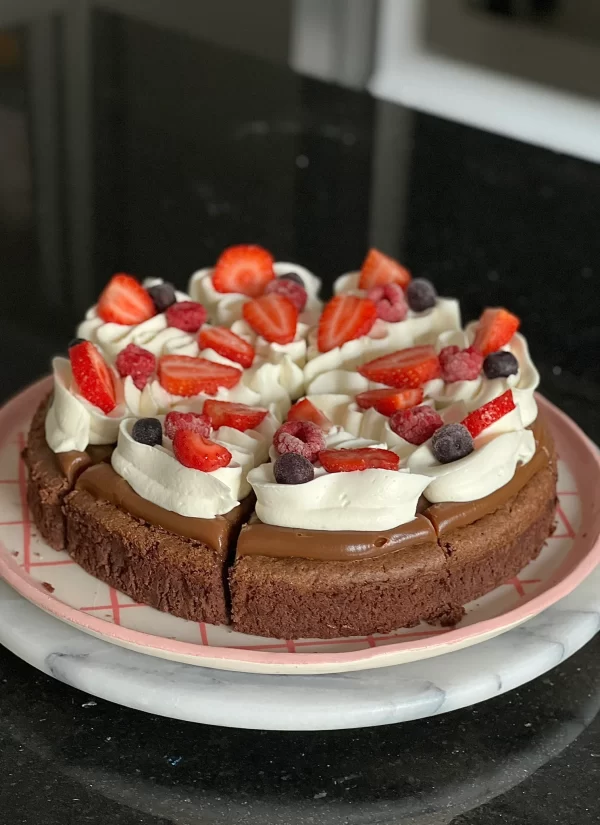 BROWNIE CON FRUTOS ROJOS - Imagen 2