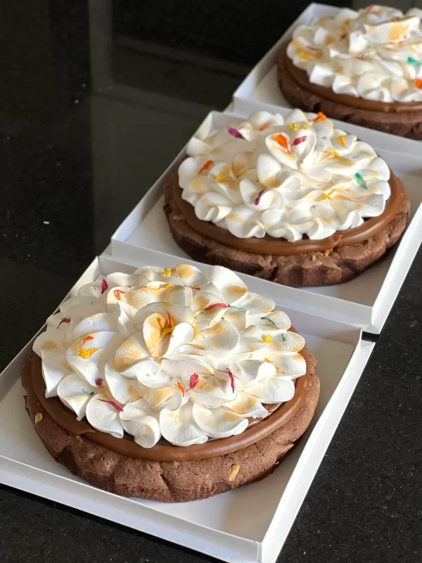 BROWNIE CON MERENGUE ITALIANO