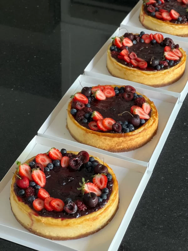 CHEESECAKE FRUTOS ROJOS