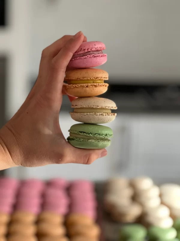 CAJA DE MACARONS 7 UNIDADES