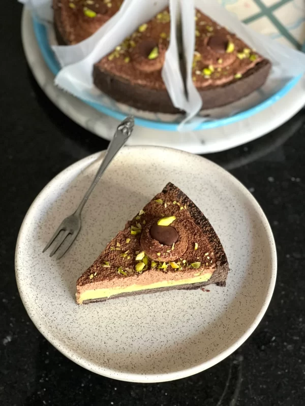 TARTA PISTACHO Y CARAMELO - Imagen 2